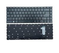 X psblty Tastiera, compatibile con MSI, compatibile con Prestige 14 P14 Modern 14 15 GS66 GE66 GP66 P40 MS-14D3 MS-14D2 MS-14D1, con retroilluminazione RGB for tasto, RU/US/SP/GR(US backlit)