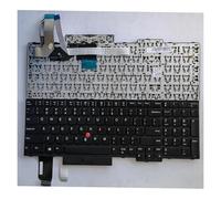 X psblty Tastiera con layout USA, compatibile con LENOVO, IBM, ThinkPad, E580 E585 E590 E595 L580 T580S T590 P52 P53 P72 SN5372 01YP668 SN20P34203 TP00095A(With point US)