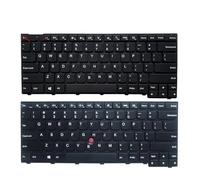 X psblty Tastiera for laptop inglese statunitense, compatibile con Lenovo, compatibile con IBM, Thinkpad, E431 E440 L440 L450 L460 L470 T431S T440 T440P T440S T450 T450S T460(OEM Rod)