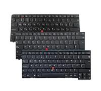 X psblty Tastiera for laptop UK/RU/SP/FR/BR/GR/IT/TR, compatibile con Lenovo, compatibile con Thinkpad, E431 E440 L440 L450 L460 L470 T431S T440 T440P T440S T450 T450S T460(FR Rod)