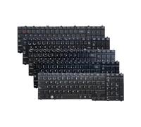 X psblty Tastiera for laptop US/UK/RU/SP/FR/BE/AR/JP/BR, compatibile con Toshiba, C650D C650 L650/D L655 L670 L660 L675 C660 C655 L750/D L755/D L760 L770D(US Black)