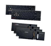X psblty Tastiera retroilluminata, compatibile con MSI, compatibile con Cyborg, 15 A12V/A13V/A13U/A13VF Cyborg 15 AI A1V Crosshair 15 R6E B12UE ZKatana 15 PULSE 15 B13V(N)