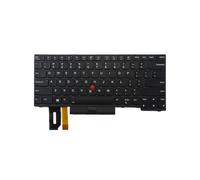 X psblty Tastiera sostitutiva for laptop, compatibile con Lenovo, compatibile con ThinkPad, T14 Gen1 Gen2 P14S Gen1 Gen2 US/BR/FR/UK/PT/SP 5N20V43904 5N20X68869(French backlit)