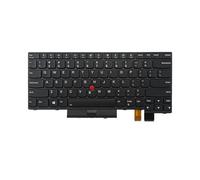 X psblty Tastiera sostitutiva for laptop, compatibile con Lenovo, compatibile con ThinkPad, T470 T480 A475 A485 01HX459 01AX364 SN20P41641 layout US/UK/BR/FR/KR/PT/SP(French Backlit)