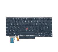 X psblty US IT DE GR CFB TH CH SWS FR EE ES SP IS BE SE FI Tastiera retroilluminata, compatibile con Lenovo, compatibile con Thinkpad, X1 Carbon 7a 8a generazione 7 8 Laptop Azerty(FR French)
