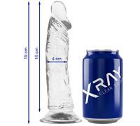 X RAY - CAZZO TRASPARENTE 19 CM -O- 4 CM