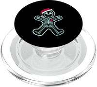 X-Ray Gingerbread Man Scheletro Natale Infermiera Xray Tech PopSockets PopGrip per MagSafe