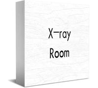 X-Ray Room New Home Decor Rustico Idee Regalo Legno Cartello Scrivania Mensola Casale Decorazioni per la Camera 12,7 × 12,7 cm