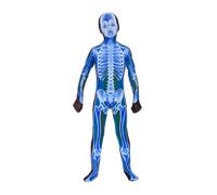 X-Ray Skinz Costume Da Halloween Per Bambini Con Tuta Da Scheletro