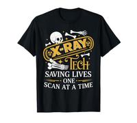 X Ray Tech Saving Lives One Scan At A Time Radiologia Maglietta