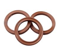 X-Ring 2,62 mm Guarnizione X Ring in gomma fluorurata marrone for cilindri idraulici ID stelo pistone 1,2-247,32 mm Impermeabile(ID 28.25mm (5Pcs))
