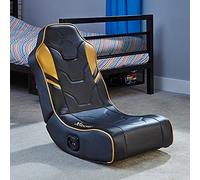 X Rocker 5132201 Videospiel-Stuhl Konsolen-Gamingstuhl Gepolsterter Sitz Schwarz - Gold (5132201)