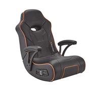 X-Rocker G-Force Sport Rocker Gaming Chair, 2.1 Audio with Subwoofer, Foldable Floor Seat - Black [Edizione: Regno Unito]