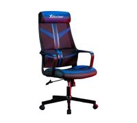 X-ROCKER - Sedia a rete da gioco per PC da ufficio Helix Blu