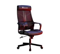 X-ROCKER - Sedia da gioco per PC da ufficio Helix in rete nera