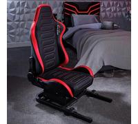 X-Rocker XR RACING: CHICANE SEDILE DA GIOCO SIMULATORE SEDILE DA CORSA REGOLABILE Simulazione del sedile da corsa Impostazione con cursori NUOVO Modello 2022