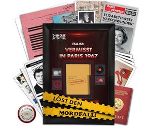 X-SCAPE - Cold Case Detective Gioco di Crimine - Caso #2 Mancato a Parigi 1967 - Il gioco Escape Room