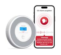 X-Sense Allarme Vocale (non in italiano) XP0A-iR, Rilevatore Combinato di Fumo e CO, 2 Pezzi