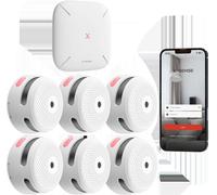BD_IT_0006_XS-FS61 X-Sense KIT 6x Sensori Fumo Link+PRO a batteria sostituibile