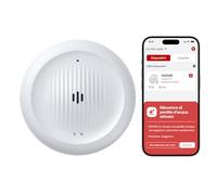 X-SENSE Rilevatore 2-in-1 Acqua e Freddo WiFi, Allarme perdite d‘acqua e gelo per cucina, bagno, cantina. Notifiche App, 110 dB, IP66. Compatibile con App X-SENSE Home Security, SWS0B, 1 Pezzo