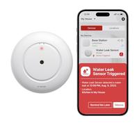 X-Sense Rilevatore d'acqua Wi-Fi con batteria, sensore d'acqua IP66, sensore d'acqua Wi-Fi, un accessorio per il kit sensore d'acqua SWS54, confezione singola, SWS51, 1-Pack