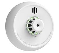 X-Sense Rilevatore di calore senza fili interconnesso con batteria sigillata di una durata di 10 anni, si interconnette con i rivelatori della serie X-Sense Link+, XH02-M, confezione da 1