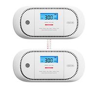 X-Sense Rilevatore di CO Interconnesso Wireless, XC01-WR, 2 Pezzi | Allarme CO, Conforme EN 50291, Batteria sostituibile, Memoria del valore di picco