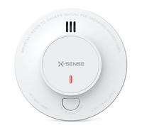X-Sense Rilevatore di fumo connesso, funzione app, stazione base SBS50 richiesta, durata di 10 anni e batteria sostituibile, SD19-MN, confezione da 1