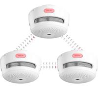 X-Sense Rilevatore di Fumo Interconnesso, XS01-WR, 3 Pezzi