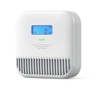 X-Sense Rilevatore di Monossido di Carbonio portatile, 10 anni di durata con batteria integrata, allarme con indicatori LED e display LCD, sensore indipendente, XC0K-SN