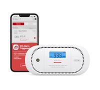 X-Sense Rilevatore di Monossido di Carbonio Wi-FI Compatibile con App X-Sense Home Security, Stazione Base SBS50 Richiesta, XC01-M, Confezione da 1