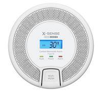 X-Sense Rilevatori di Monossido di Carbonio Interconnesso Senza Fili, Sostituibile Alimentato a Batteria con LCD di Facile Lettura, Conforme allo Standard EN 50291, CO03D-W, 1-Pack
