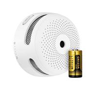X-Sense wireless Mini rilevatore di fumo, rilevatore di fumo interconnesso wireless con batteria sostituibile, allarme di fumo interconnesso radio, conforme allo Standard EN 14604, XS01-WR (1 pezzi)