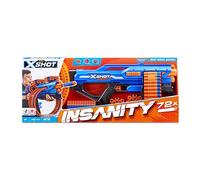 Zuru X-Shot Insanity Series 1 Mad Mega Barrel Blaster Without Muzzle 138 Dardi Z
