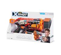 X-Shot Skins Griefer Game Over - blaster in schiuma con 12 dardi