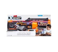 X-Shot Skins Last Stand Beast Mode - blaster a dardi in schiuma per bambini (16 dardi)