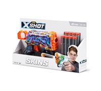 X-Shot Skins Menace blaster - motivo D (8 dardi in gommapiuma)