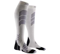 X-Socks - Calze da sci in cachemire - Ski Perform Cashmere Otc X White/Grey in Pelle - Taglia 42-44 - Grigio