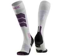X-Socks - Calze da sci in seta - Ski Expert Silk Merino Otc White/Lavender in Pelle - Taglia 39-41 - Bianco