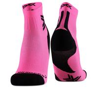 Calze X-Bionic Run Discover Ankle rosa fucsia nero - 45-47