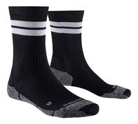 X socks core natural graphics crew black dark grey