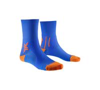 X-Socks - Calzini da running - Run Perform Warm Crew Twyce Blue/Orange - Taglia 42-44