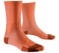 X socks gravel discover crew orange