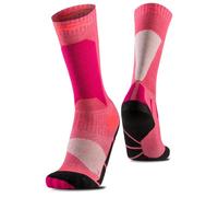 X-Socks - Kid's Ski Discover OTC - Calze da sci EU 24-26 fuchsia
