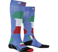 Calze X-Bionic Ski Patriot 4.0 blu rosso verde - 35-38