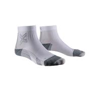 X-SOCKS RUN DISCOVER ANKLE (ARCTIC WHITE/PEARL GREY) Calze da corsa da donna 37-38