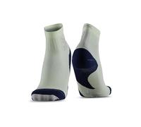 X-Socks Run Discover Ankle Socks for Enhanced Running Comfort, Advanced Protection with Breathability and Support Technologies, Ideal for Injury Prevention and Thermoregulation - Neolime/Nero, 42-44