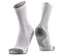 Calze X-Bionic Run Discover Crew bianco grigio - 35-38