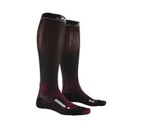 X-Socks Run Energizer Socks, Unisex - Adulto, Dark Ruby/Opal Black, 39-41