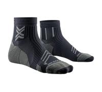 Calzini da corsa X-Socks Run Expert Ankle da uomo, nero/carbone (39-41 EU)